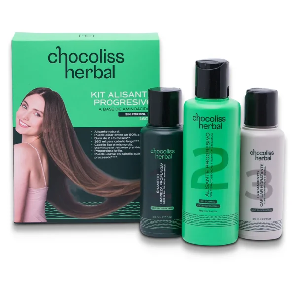 Kit alisante chocoliss herbal de 160 ml